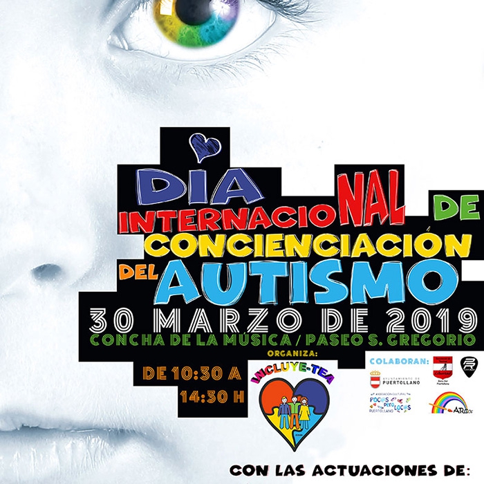 Cartel dí­a internacional de concienciación del autismo