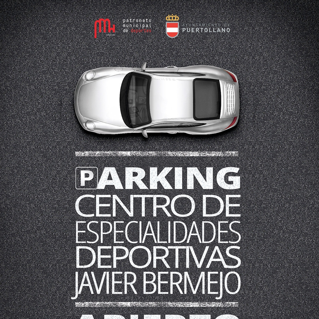 Cartel para el Parking de CDE Puertollano
