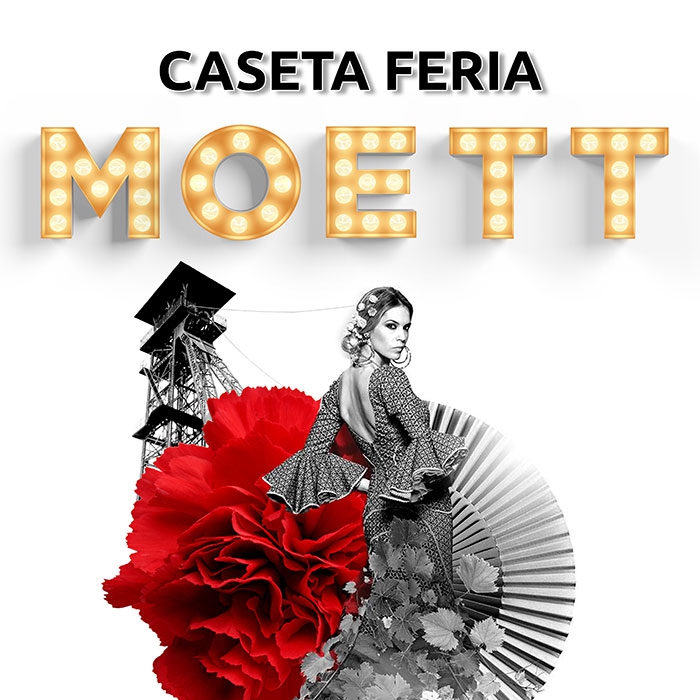 Cartel Caseta Feria de MOETT