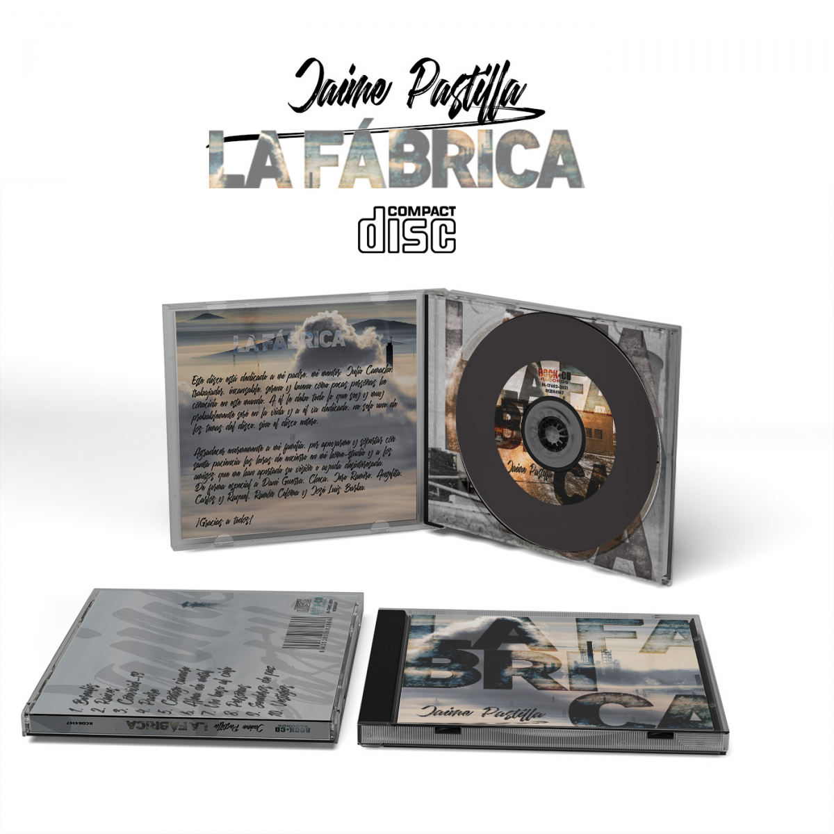 Diseño CD Jaime Pastilla