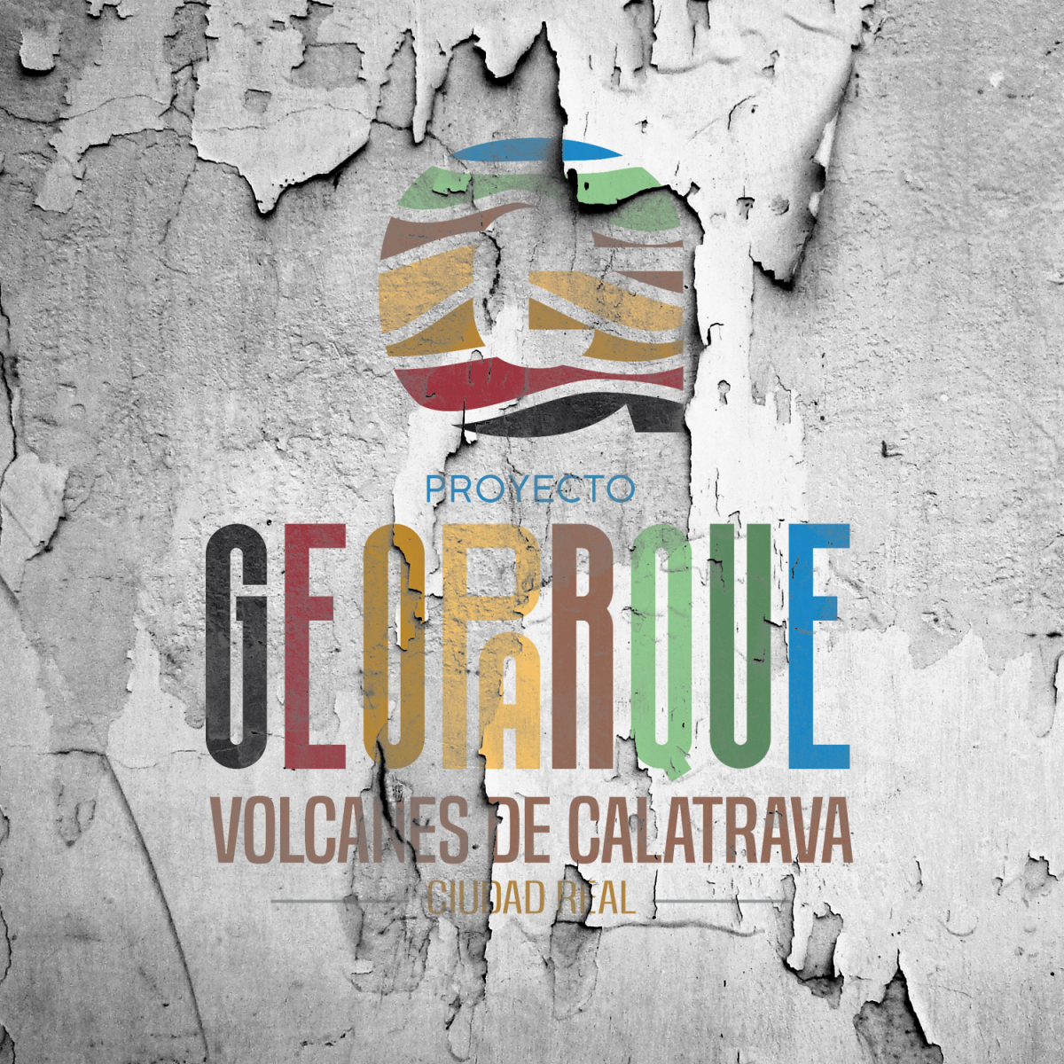Logotipo Geoparque Volcanes de Calatrava