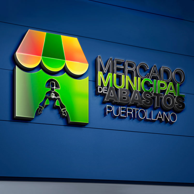 Logotipo Mercado Municipal de Abastos de Puertollano