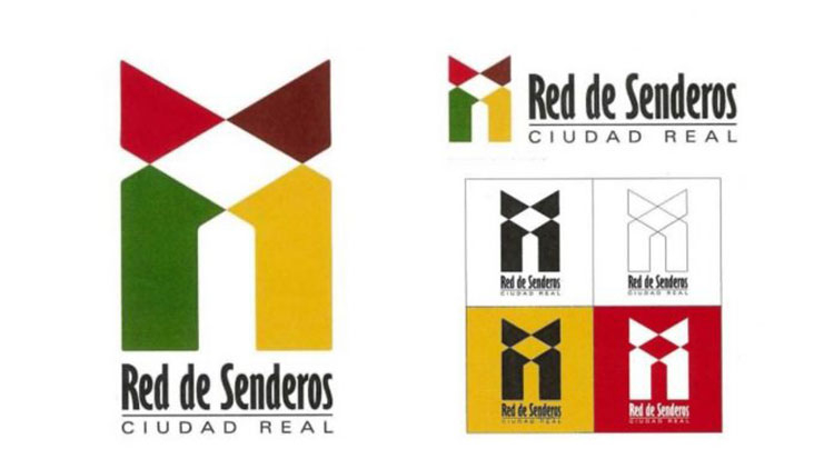 Logo ganador concurso Red de Senderos de Ciudad Real